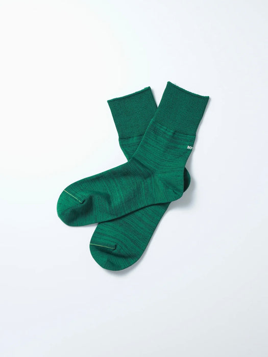 Rototo Crew Socks in Green
