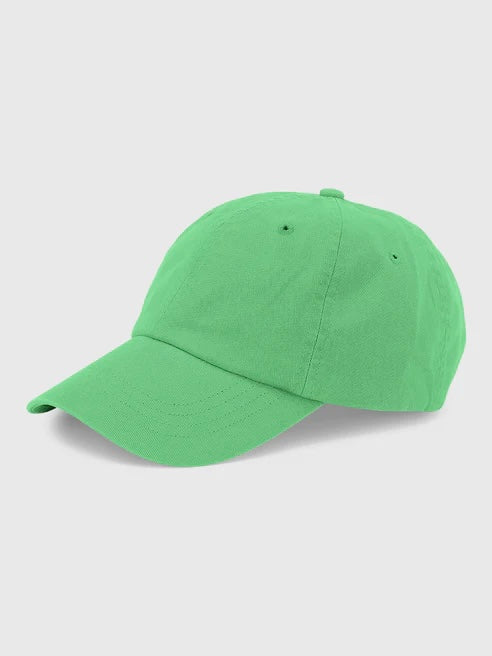 Colorful Standard Cotton Cap in Spring Green