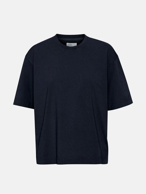 Colorful Standard Oversize T-shirt in Navy Blue