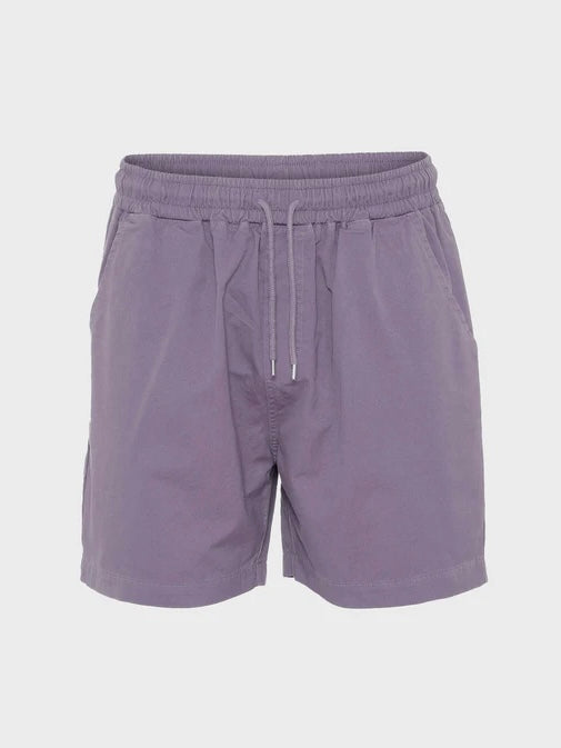 Colorful Standard Twill Shorts in Purple Haze
