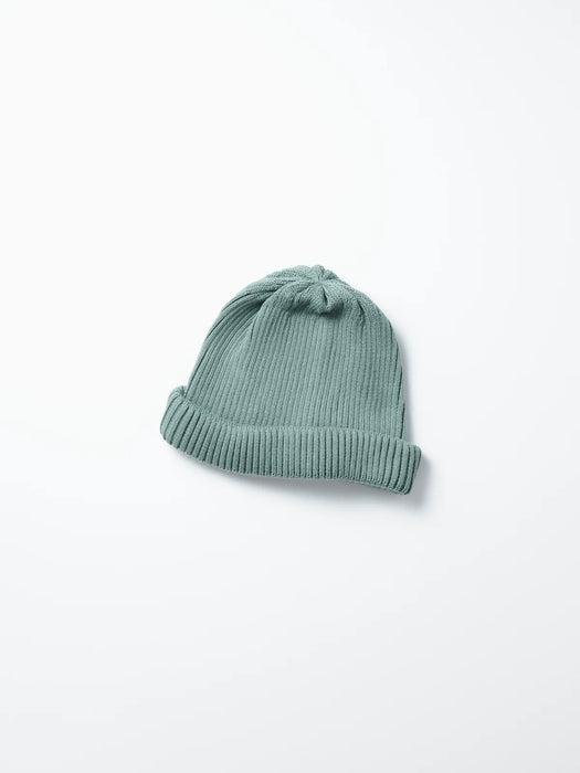 Rototo Roll-up Beanie in Sea Green