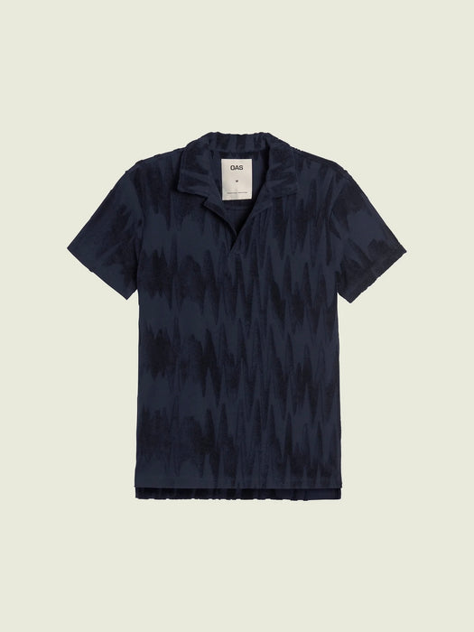 OAS Terry Polo Shirt in Glitch