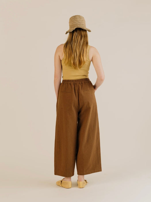 Sideline Leila Trousers in Earth