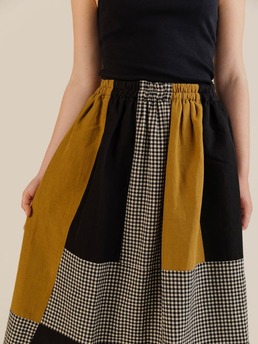 Sideline Willow Skirt in Patchwork
