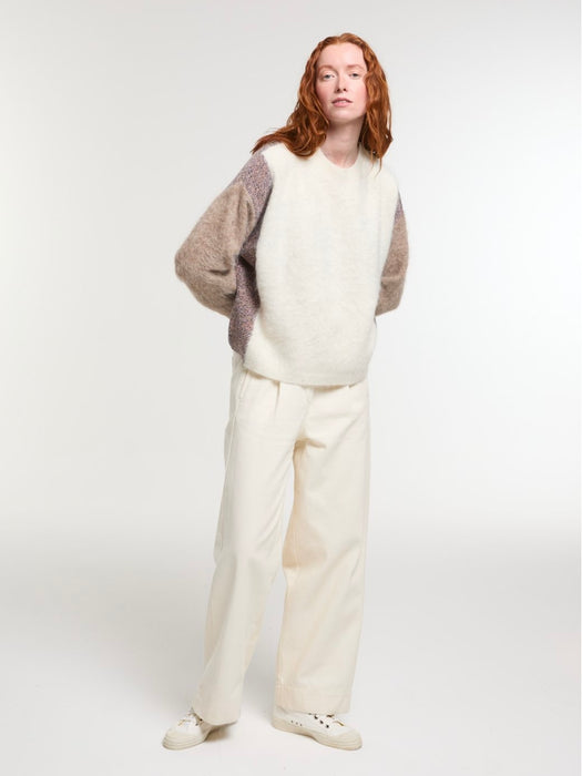 Mapoésie Olga Fjord Sweater in Natural