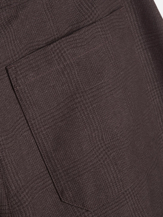YMC Men Deadbeat Trousers in Brown