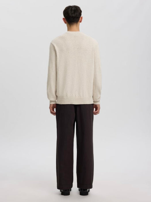 Annarr Ragi Boucle Knit in Oatmeal