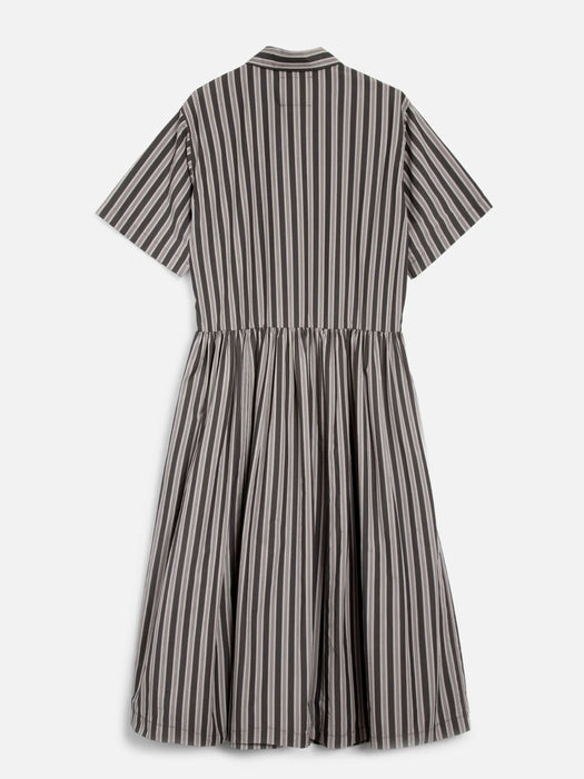 YMC Women Parklife Dress in Multi Stripe