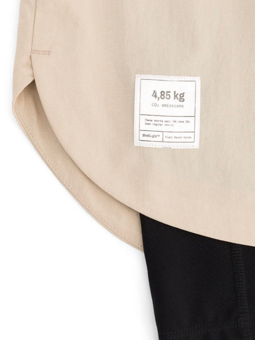 ACT Running Shell Light 2-in-1 Short in Beige