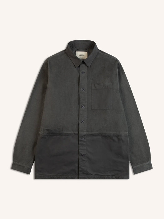 Kestin Rosyth Overshirt in Charcoal