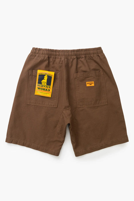 Service Works Classic Chef Shorts in Bark