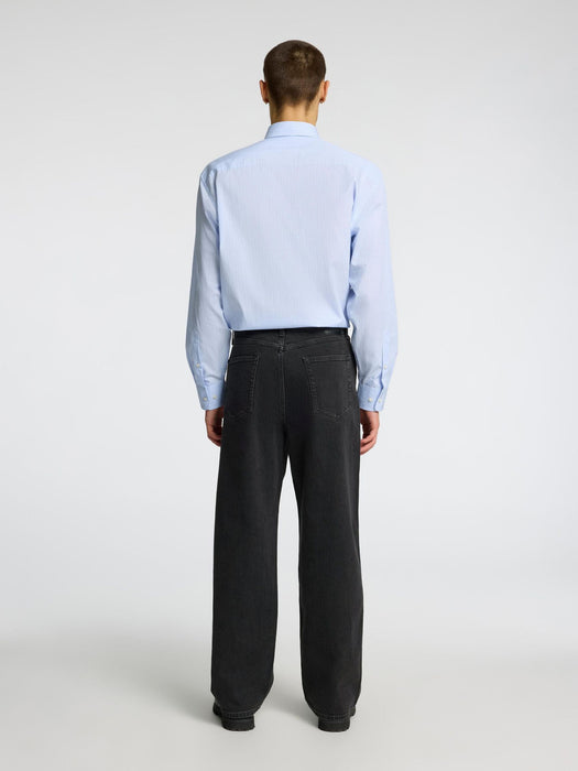 Selected Homme Ben Loose Jeans in Black Denim
