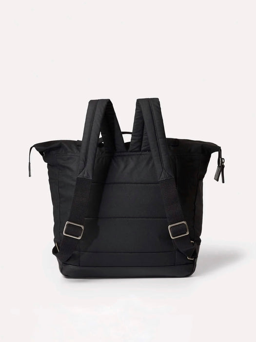 Ally Capellino Frank Backpack in Black Wax Cotton