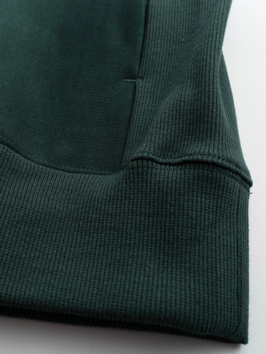 Still By Hand Mercerised Sweatshirt in Green