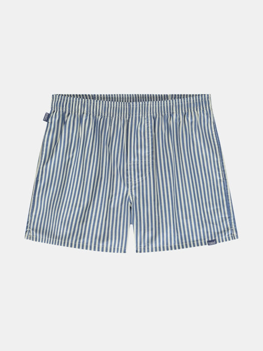 Pockies Boxer Shorts in Blue Stripes