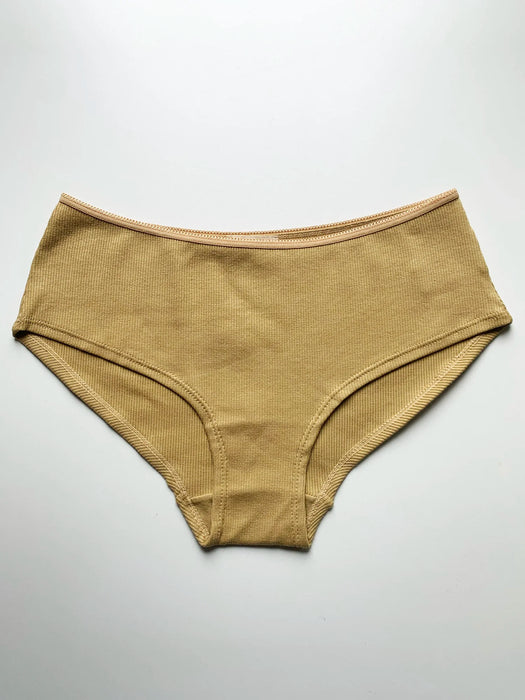 Elliot Organics Bettie Rib Short in Sand