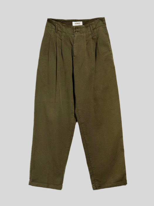 YMC Women Keaton Trouser in Olive