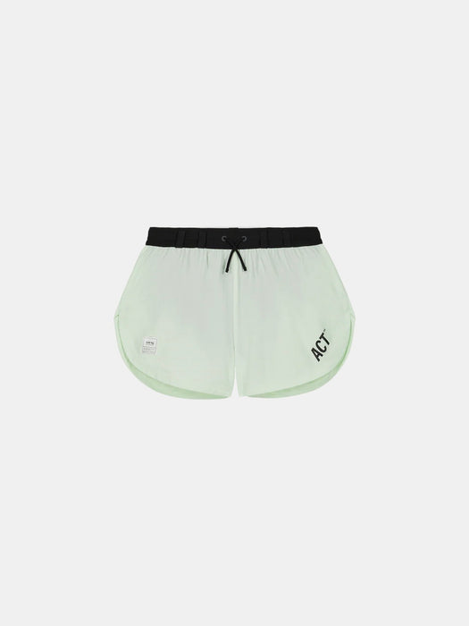 ACT Running Race Short in Mint Green