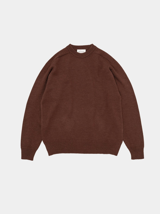 Still By Hand Seamless Sweater in Brick