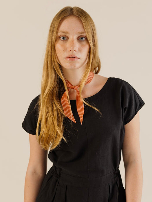 Sideline Daisy Jumpsuit in Black