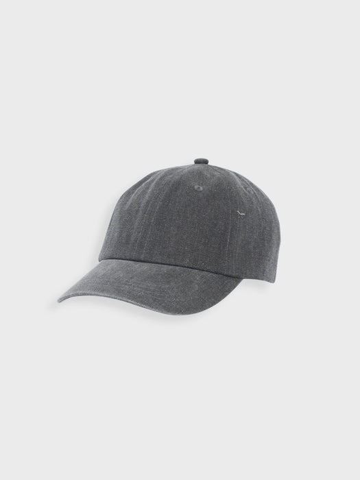 Folk Men Herringbone Cap in Charcoal