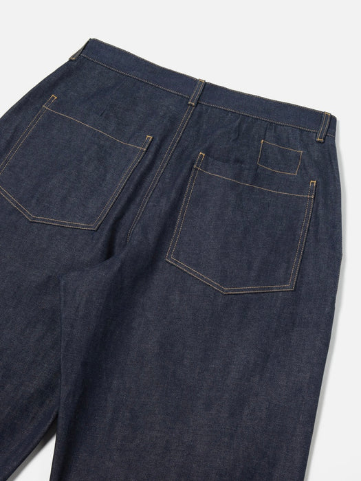 Universal Works Duke Pant in Selvedge Indigo Denim