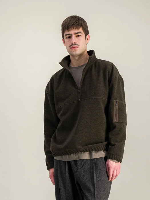 Parages Atlas Wool Sweater in Olive