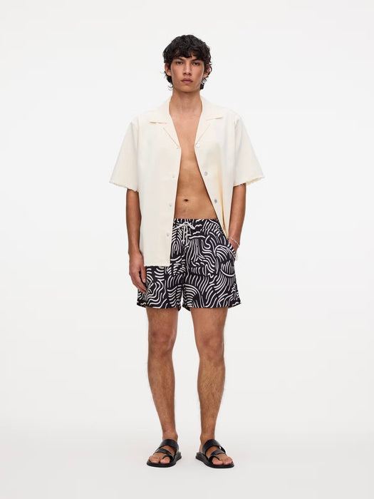OAS Swim Shorts in Tar Lorenzo