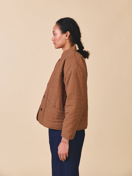 Sideline Matilda Jacket in Toffee