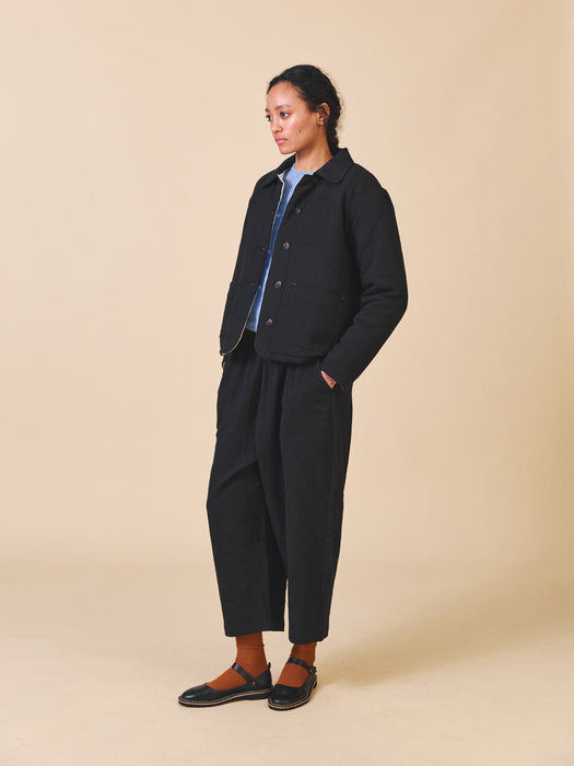 Sideline Molly Jacket in Black