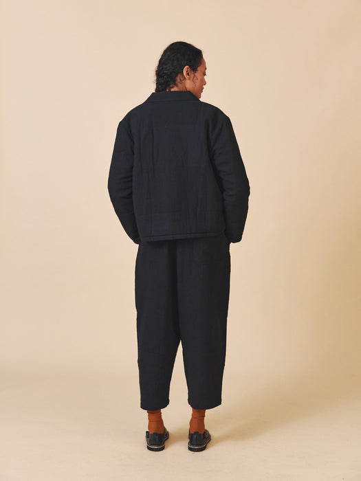 Sideline Billy Trousers in Black