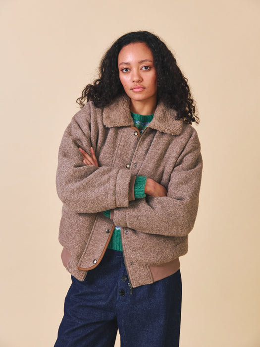 Sideline Stella Jacket in Mink