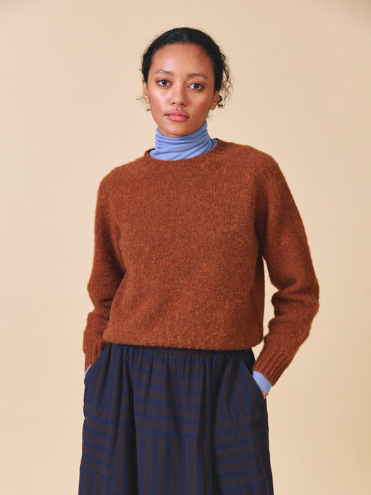 Sideline Nova Jumper in Whisky