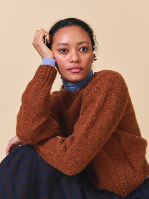 Sideline Nova Jumper in Whisky