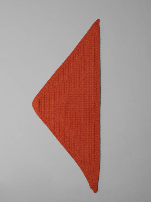 Toast Knitted Bandana in Ember