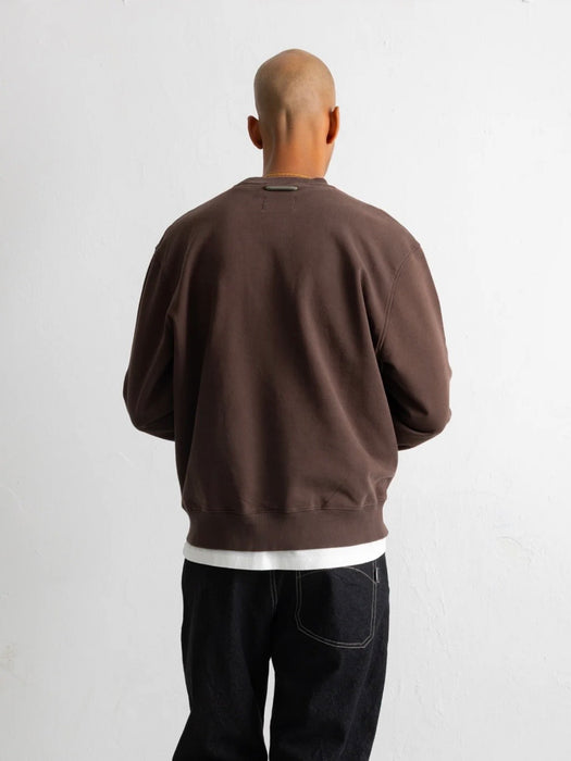 Folk Anniversary Sweat in Espresso