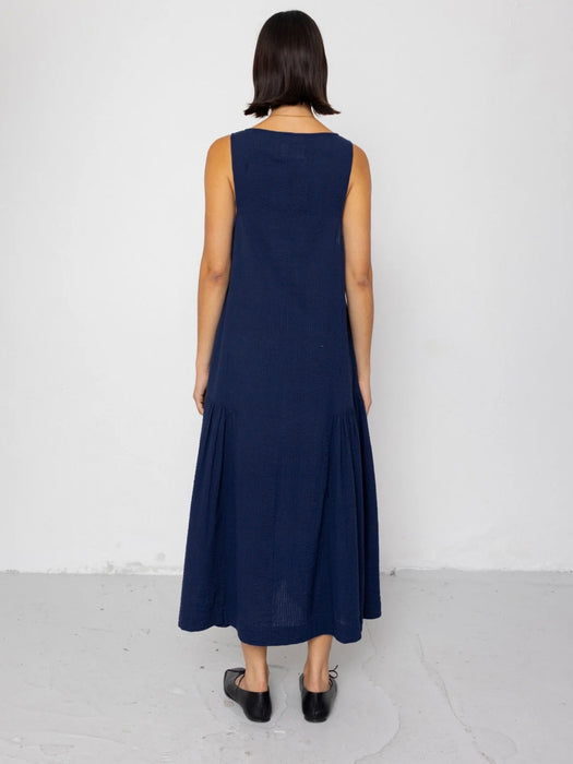 Folk Women Sarah Dress in Deep Navy