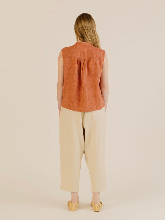 Sideline Deli Shirt in Brick