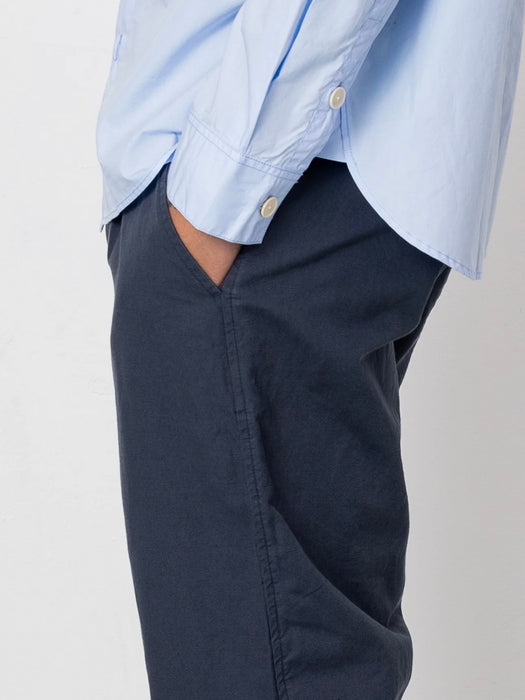 Folk Men Signal Pant in Dark Navy Slub