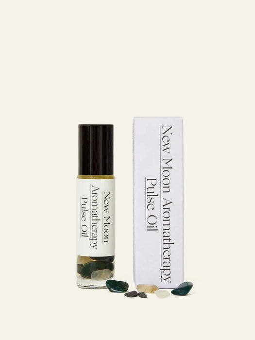 Palm of Feronia New Moon Aromatherapy Pulse Oil - Calming Floral Blend