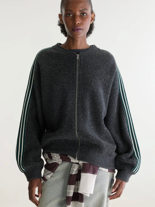 Bellerose Dam Knit in Dark Grey