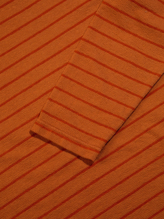 Kestin Waternish LS Tee in Tangerine Stripe