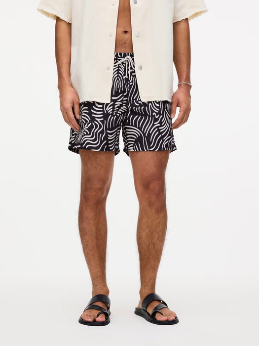 OAS Swim Shorts in Tar Lorenzo