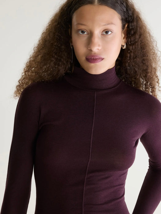 Bellerose Flawy Rollneck in Burgundy