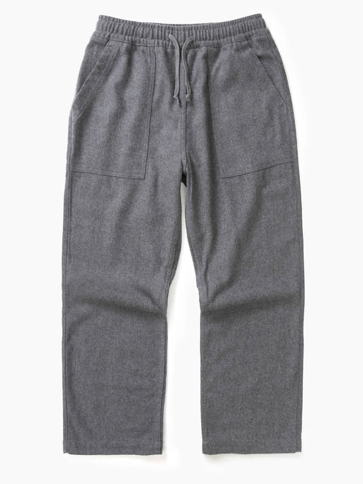 Service Works Flannel Chef Pants in Charcoal
