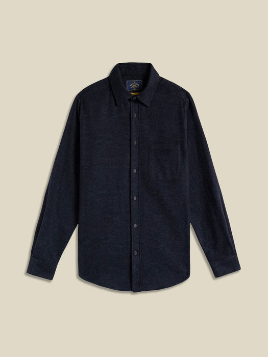 Portuguese Flannel Sounds Shirt in Grey