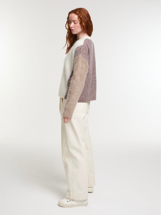 Mapoésie Olga Fjord Sweater in Natural