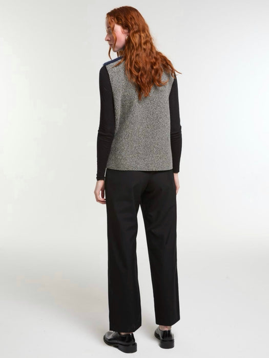 Mapoésie Neree  Fjord Sweater in Navy