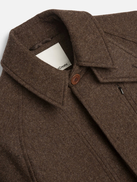 YMC Unisex Harrison Jacket in Brown