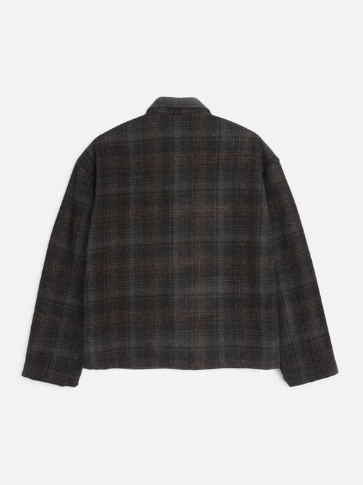 YMC Men PJ Overshirt in Brown